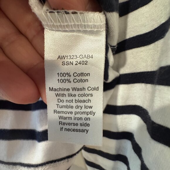 ATM Anthony Thomas Melillo Classic Jersey Long Sleeve Tee | M | Black White - Picture 7 of 7